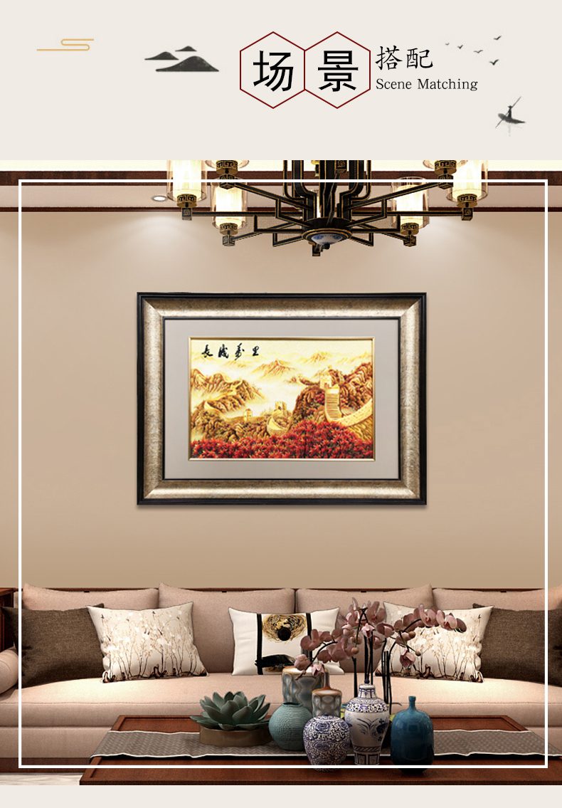 宝应绣乱针绣苏绣手工刺绣装饰画